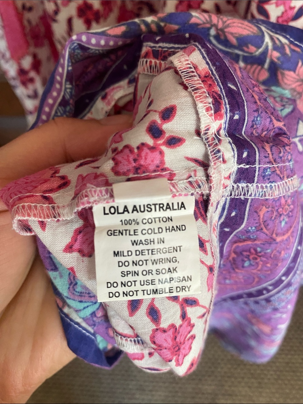 Lola Australia Cotton Maxi Dress - Picture 5 of 6